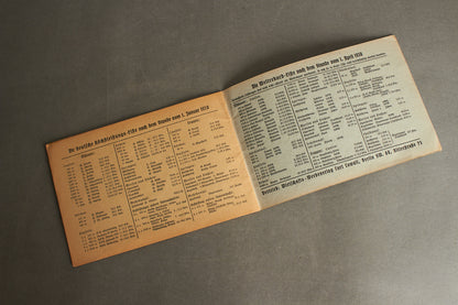 WW2 Tysk DRL Hæfte. Original.