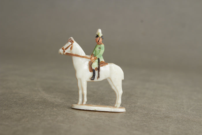 WW2 Tysk WHW Polizei figur til hest. En af de bedre. Original.