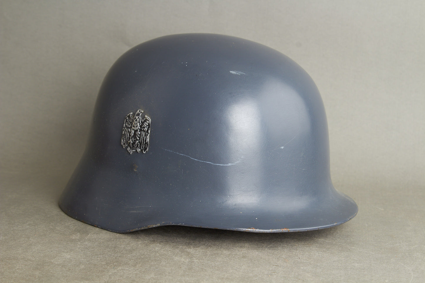 WW2 Tysk Børnehjelm. Efterkrigs.