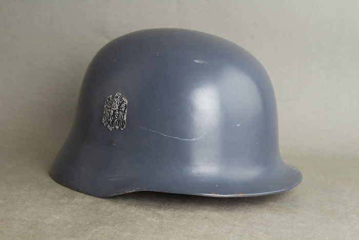 WW2 Tysk Børnehjelm. Efterkrigs.