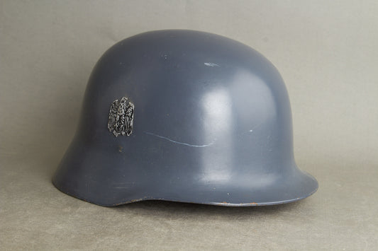 WW2 Tysk Børnehjelm. Efterkrigs.