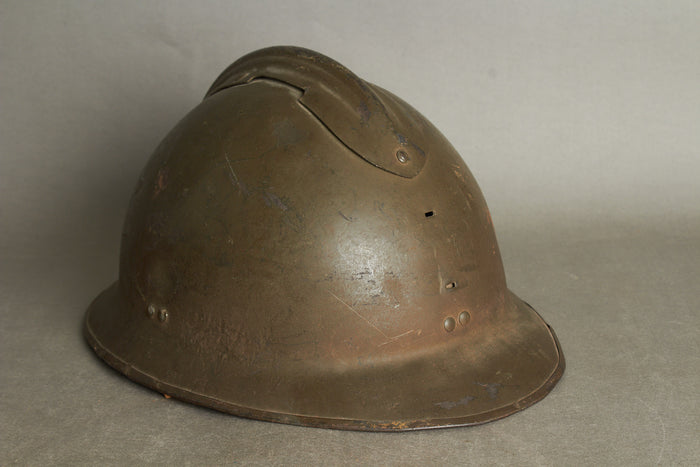 WW1/WW2 Fransk M26 Kolonial "Adrian" Hjelm. Original.