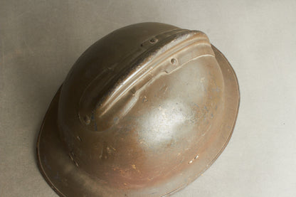 WW1/WW2 Fransk M26 Kolonial "Adrian" Hjelm. Original.