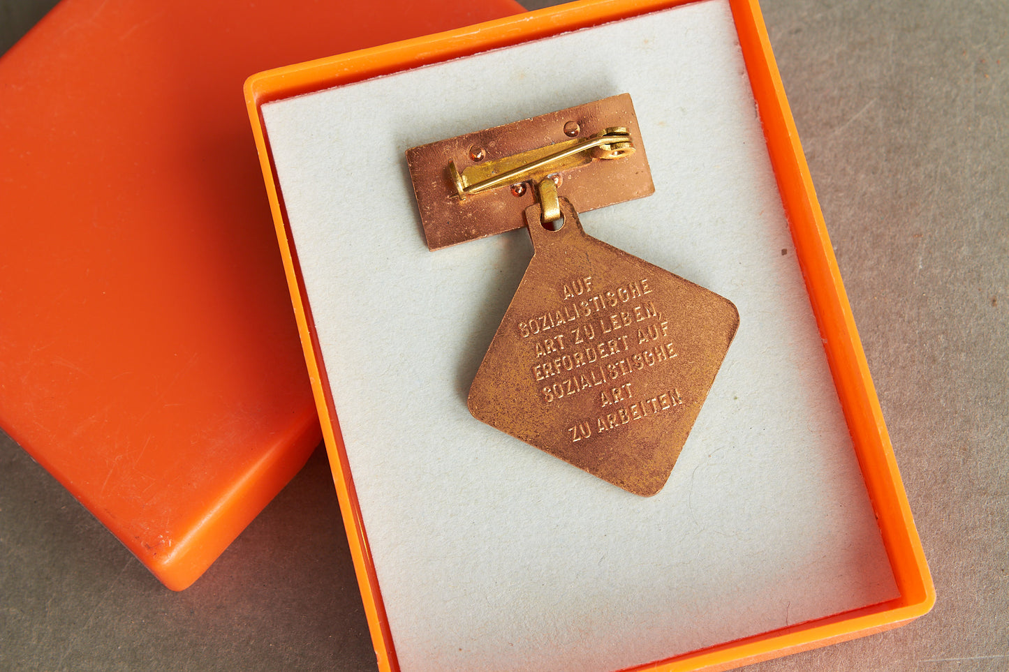 Østtysk DDR Medalje. Original.