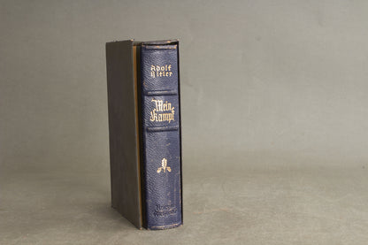 WW2 Tysk Mein Kampf i Bryllupsudgave. Med hilsen fra Borgmesteren. Sjælden. Original.