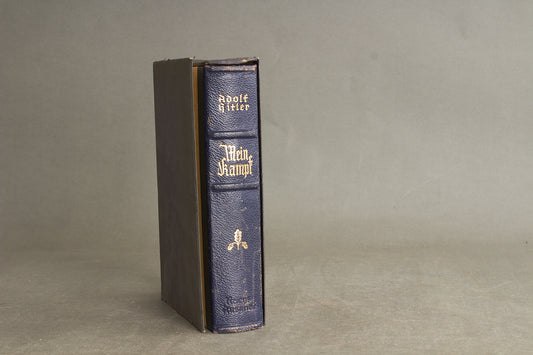 WW2 Tysk Mein Kampf i Bryllupsudgave. Med hilsen fra Borgmesteren. Sjælden. Original.