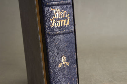WW2 Tysk Mein Kampf i Bryllupsudgave. Med hilsen fra Borgmesteren. Sjælden. Original.