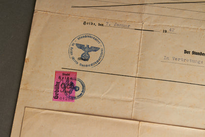 WW2 Tysk Blandet Lot. Original.