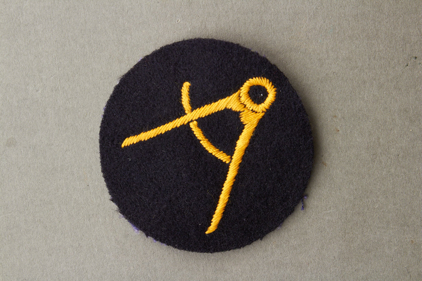 WW2 Tysk Kriegsmarine Specialist Ærmemærke. Med fremstiller stempel. Original.