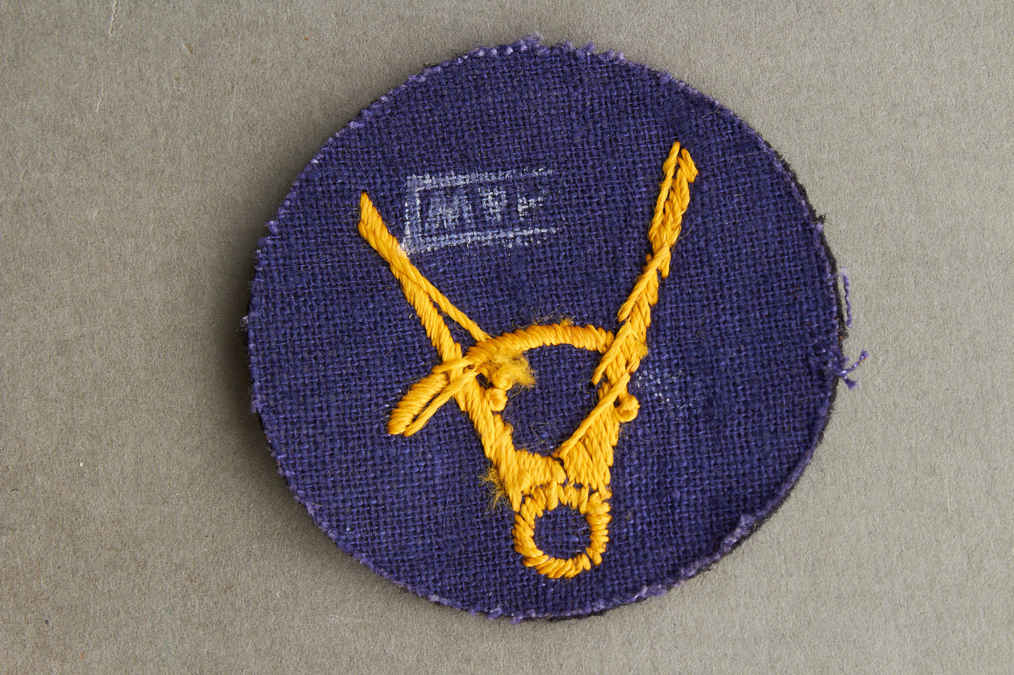 WW2 Tysk Kriegsmarine Specialist Ærmemærke. Med fremstiller stempel. Original.