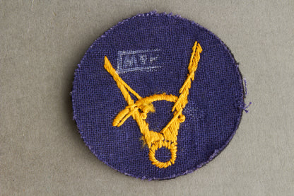 WW2 Tysk Kriegsmarine Specialist Ærmemærke. Med fremstiller stempel. Original.