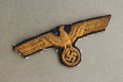 WW2 Tysk Kriegsmarine Officer Brystørn. Original.