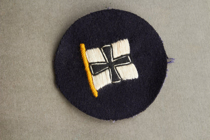 WW2 Tysk Kriegsmarine Specialist Ærmemærke. Med fremstiller stempel. Original.
