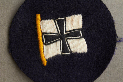 WW2 Tysk Kriegsmarine Specialist Ærmemærke. Med fremstiller stempel. Original.