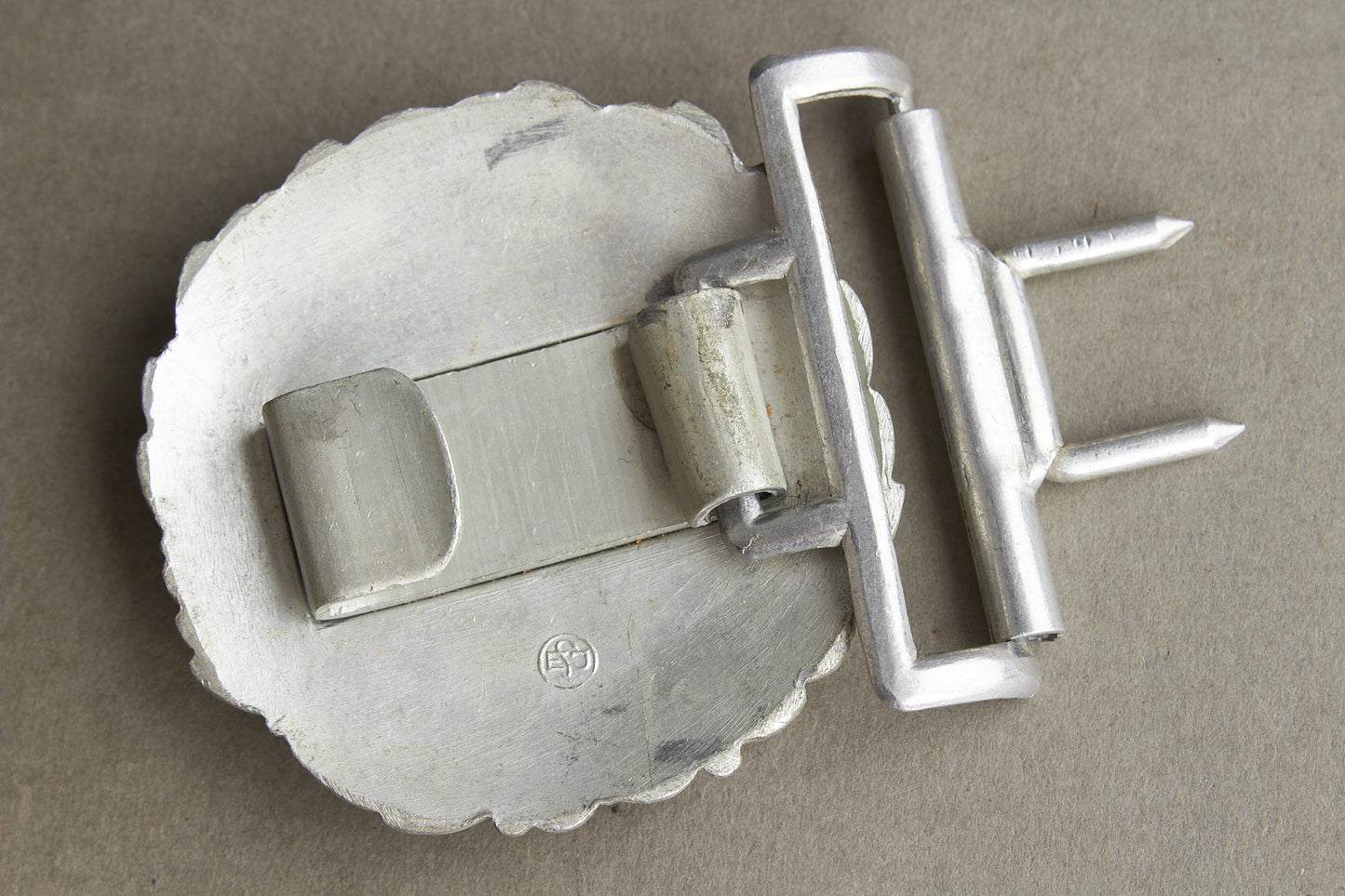 WW2 Tysk Kriegsmarine "Administation" Officer Bæltespænde. Original.