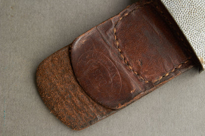 WW2 Tysk "Feuerschutzpolizei" i Hamborg Bæltespænde. Med fremstiller og 1938. Original.