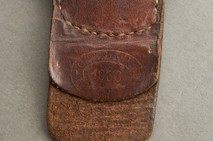 WW2 Tysk "Feuerschutzpolizei" i Hamborg Bæltespænde. Med fremstiller og 1938. Original.