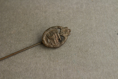 WW2 Tysk Panzerkampfabzeichen i Bronze. Miniature. Original.