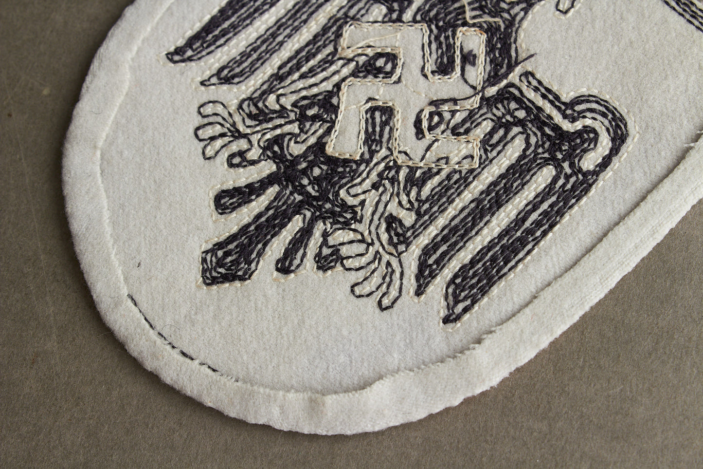 WW2 Tysk Olympiade 1936 Deltager Brystmærke. Sjælden! Original.