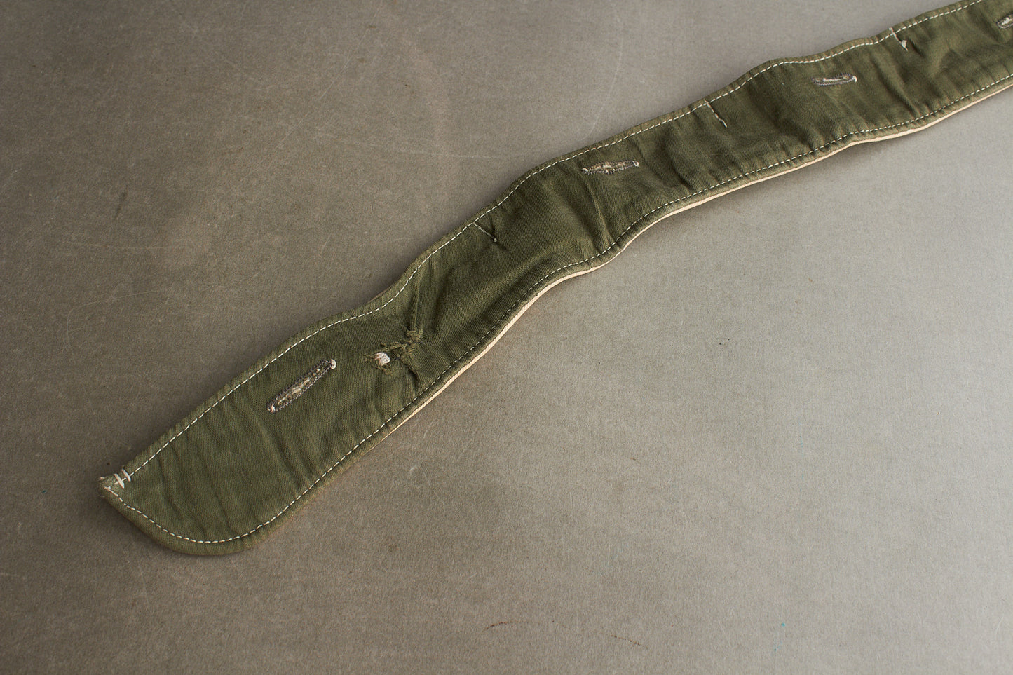 WW2 Tysk Wehrmacht krave til kampjakken. Original.