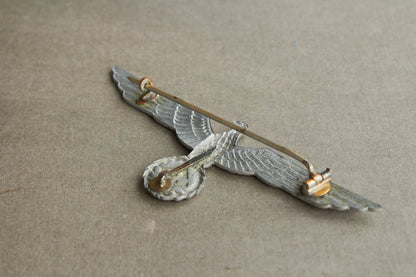 WW2 Tysk Wehrmacht Brystørn til den hvide Sommerjakke. Original.