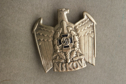 WW2 Tysk NSKOV Kasket ørn. Original.