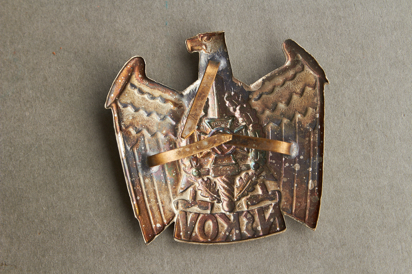 WW2 Tysk NSKOV Kasket ørn. Original.