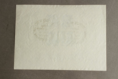 WW2 Tysk "AH" Frimærker på ark. Original.