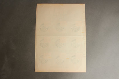 WW2 Tysk WHW Frimærker på samler-ark. Original.