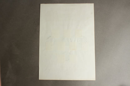 WW2 Tysk WHW Frimærker på samler-ark. Original.