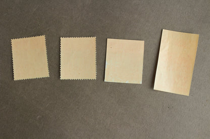 WW2 tysk SA og SS Frimærker. 4 stk. Sjældne. Original.