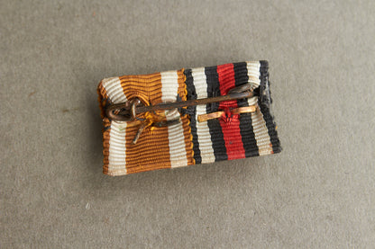WW2 Tysk Spange med miniature. Original.