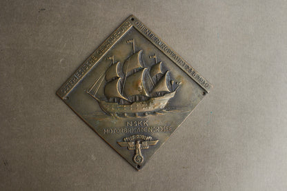 WW2 Tysk NSKK Plakette. Original.