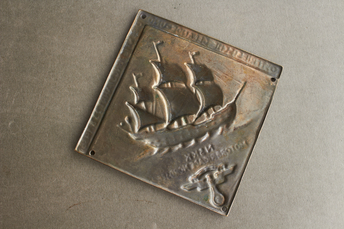 WW2 Tysk NSKK Plakette. Original.