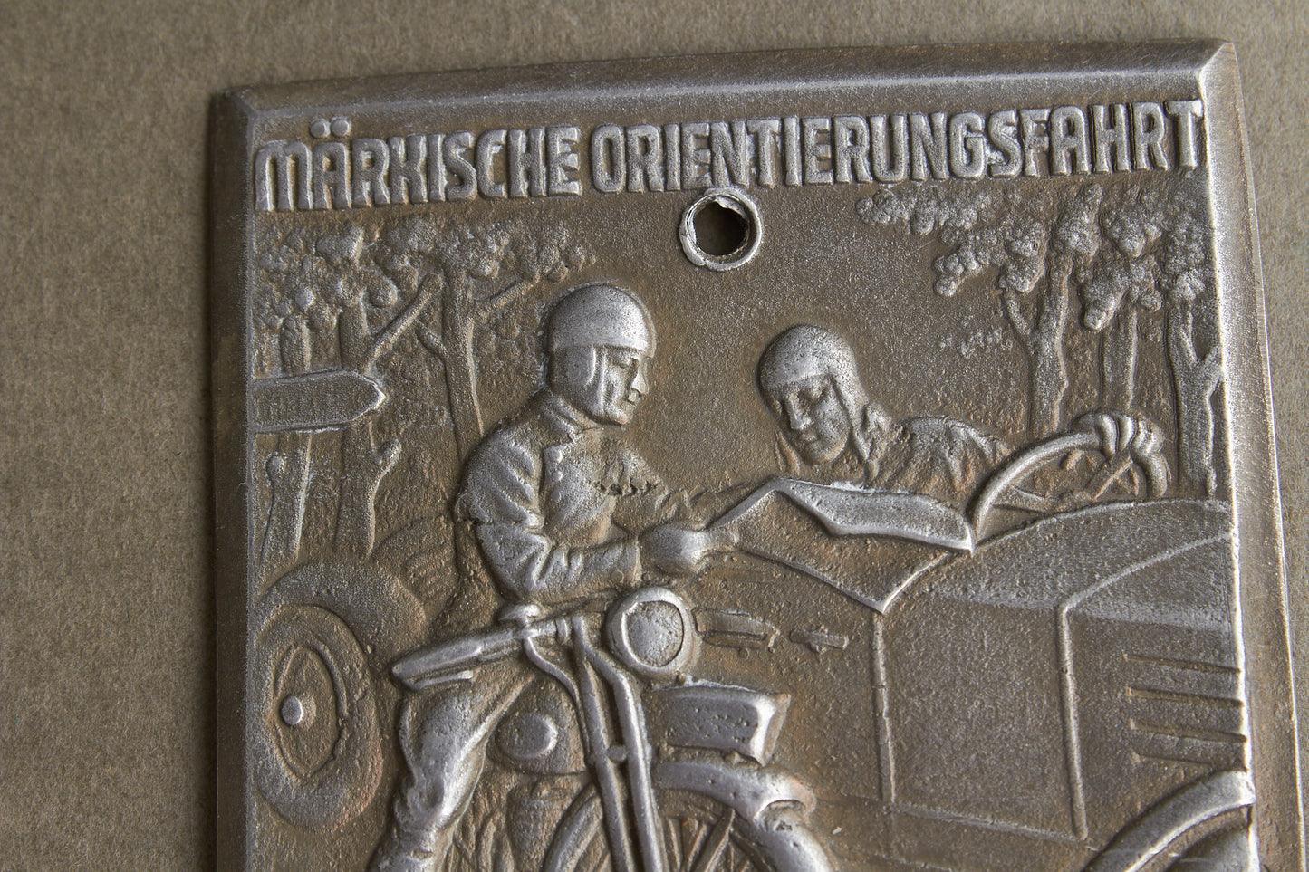 WW2 Tysk NSKK Plakette. Original.