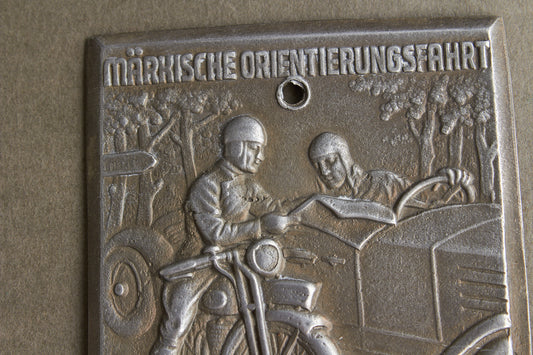 WW2 Tysk NSKK Plakette. Original.