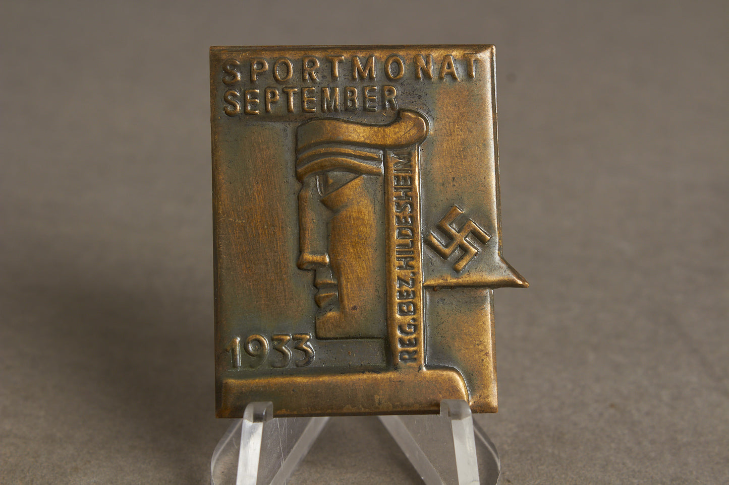 WW2 Tysk Tidlig Tinnie fra 1933. Original.
