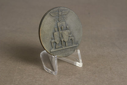 WW2 Tysk "Reichsparteitag 1936" Tinnie. Original.