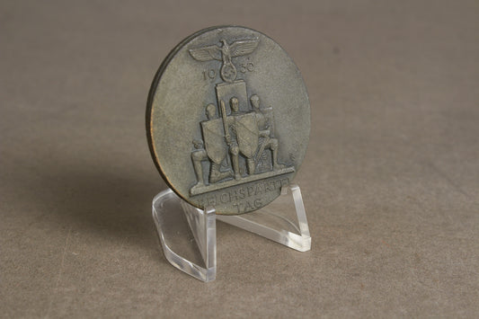 WW2 Tysk "Reichsparteitag 1936" Tinnie. Original.