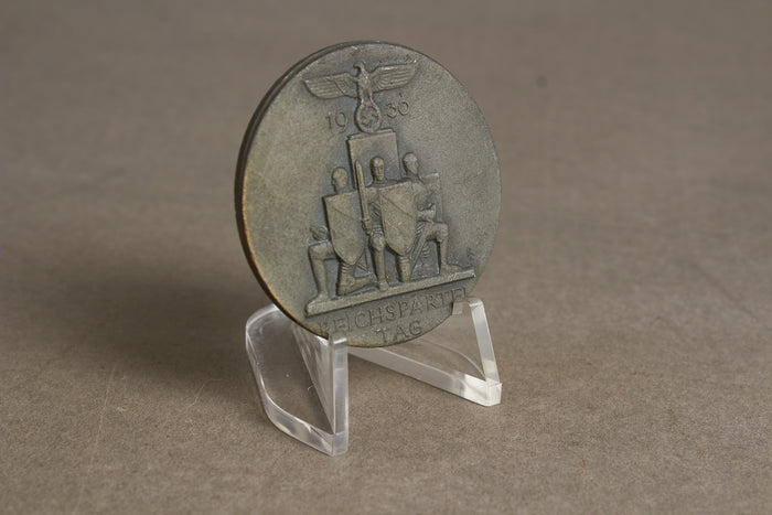 WW2 Tysk "Reichsparteitag 1936" Tinnie. Original.