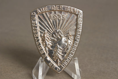 WW2 Tysk Tidlig NSDAP Tinnie from 1935. Original.