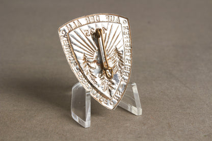 WW2 Tysk Tidlig NSDAP Tinnie from 1935. Original.