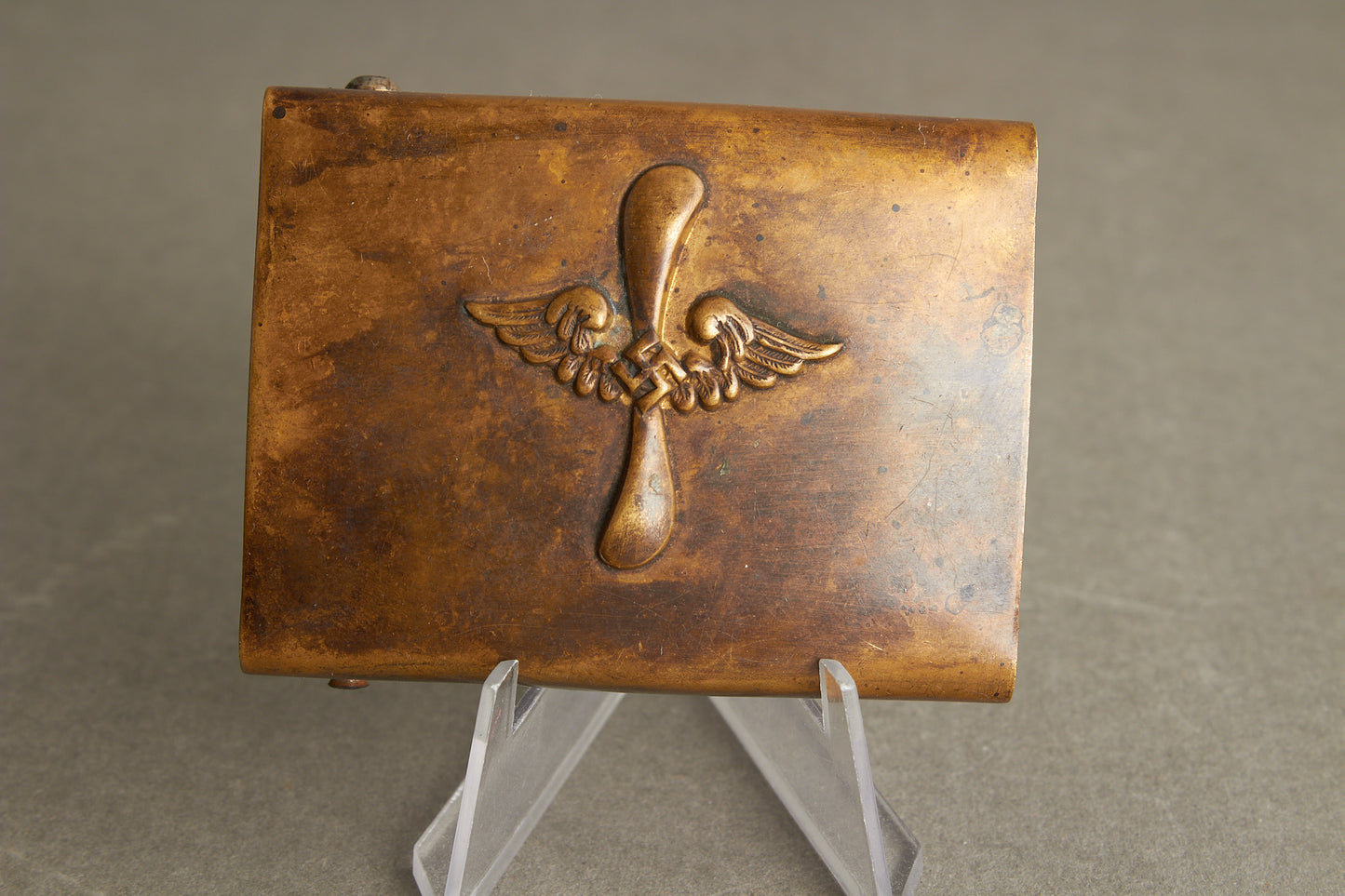 WW2 Tysk DLV (Deutscher Luftsportverband) Bæltespænde. Se beskrivelse
