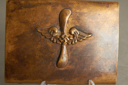 WW2 Tysk DLV (Deutscher Luftsportverband) Bæltespænde. Se beskrivelse