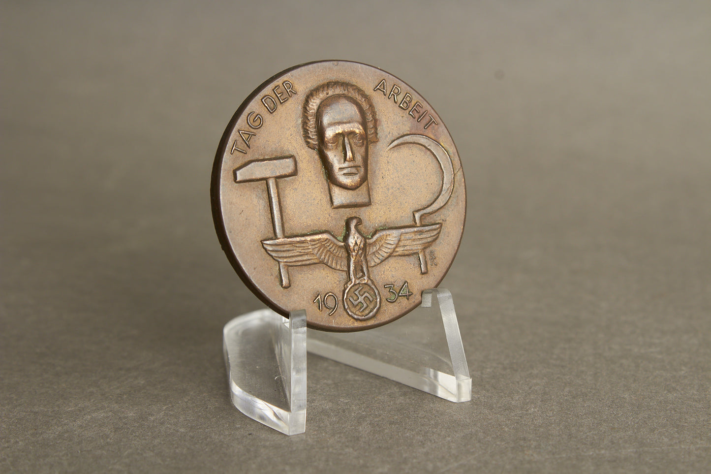 WW2 Tysk Dagsbadge. Original.