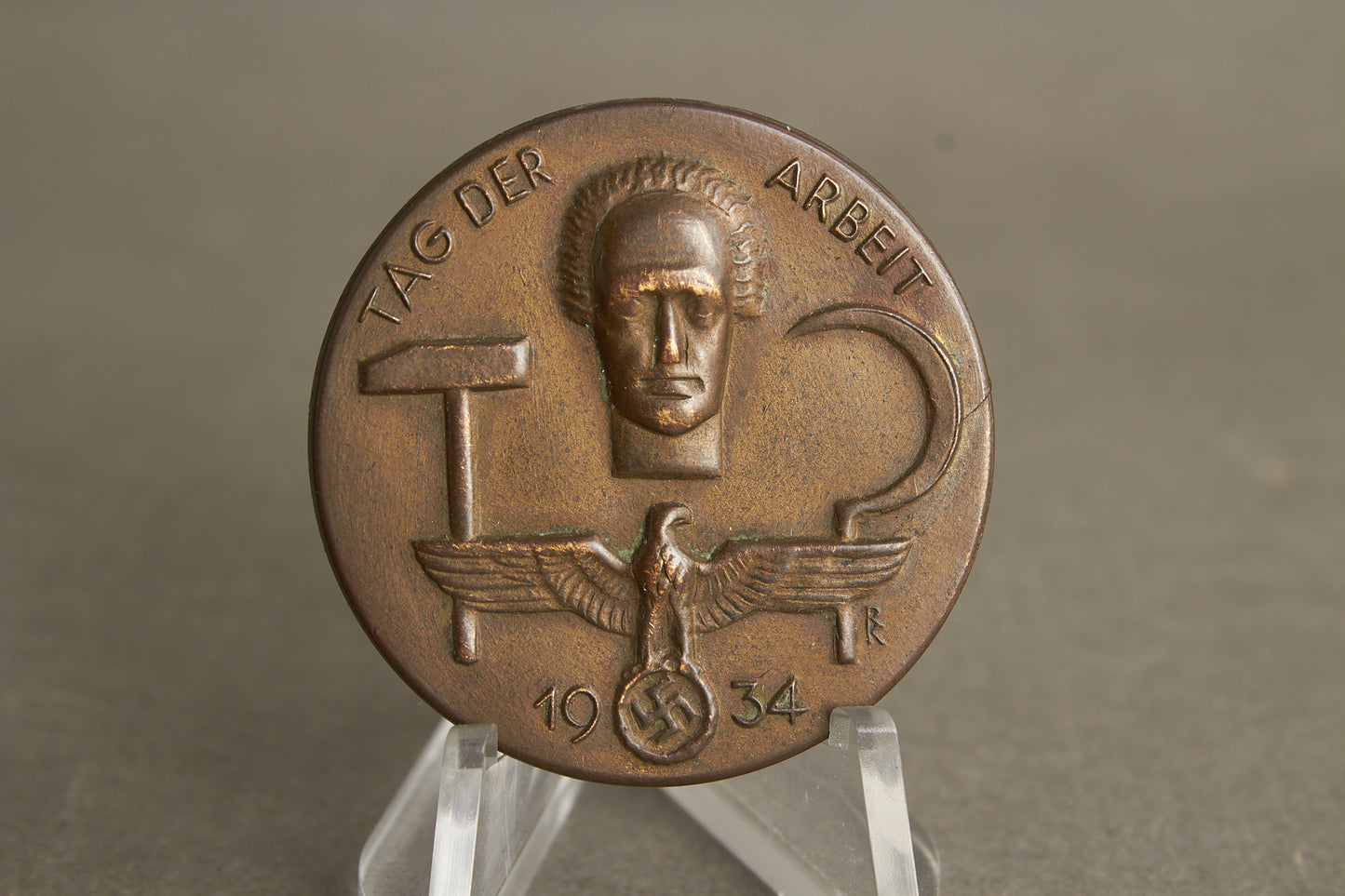 WW2 Tysk Dagsbadge. Original.