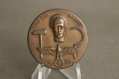 WW2 Tysk Dagsbadge. Original.