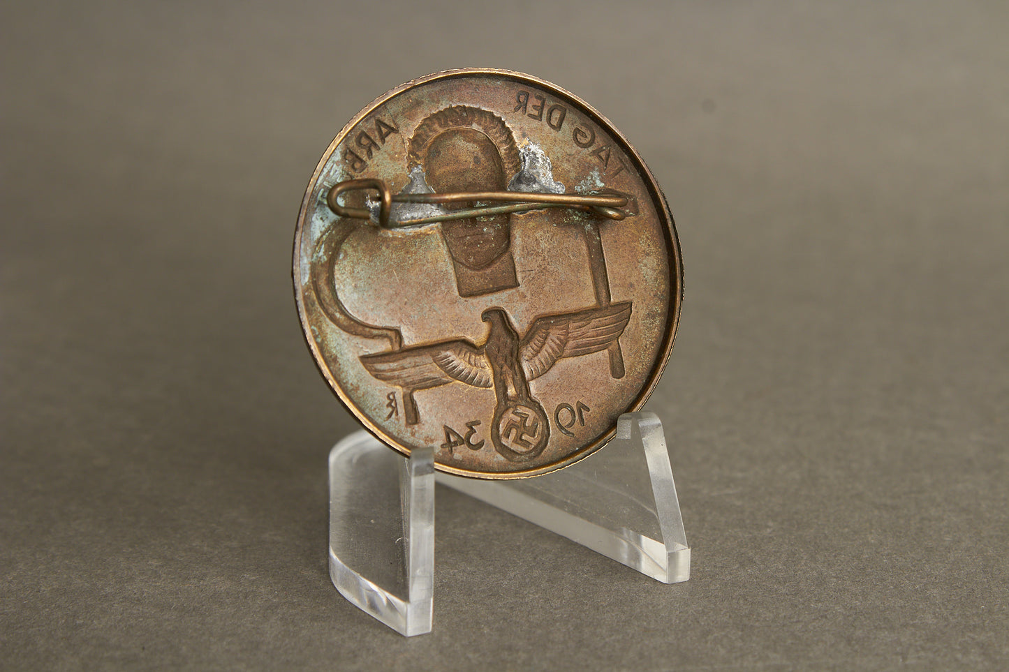 WW2 Tysk Dagsbadge. Original.