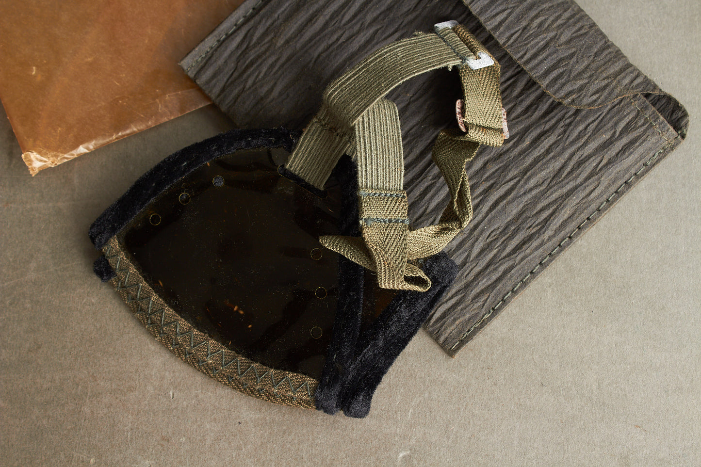 WW2 Tysk Afrika/Südfront Støvbriller. Ubrugte. Original.