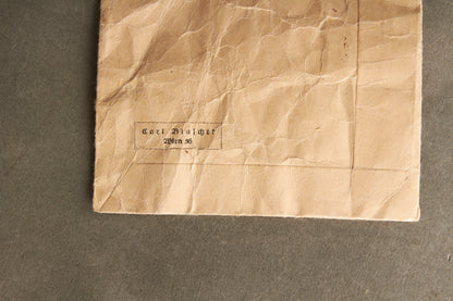 WW2 Tysk Mutterkreuz i Bronze Pose. Original.